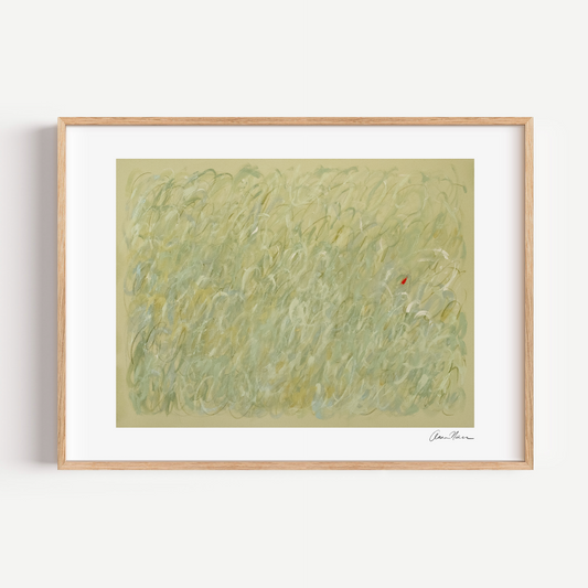 abstract artwork with a textured surface on a white background